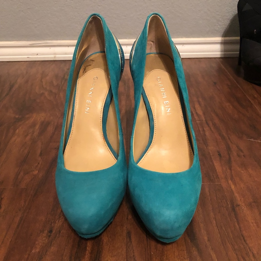 Gianni Bini Teal Pumps👠